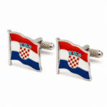 croatia flag cufflinks