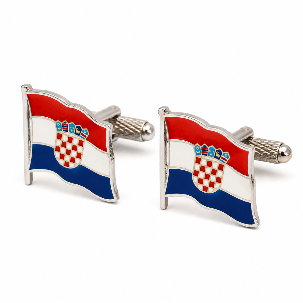 croatia flag cufflinks