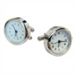 Watch Chrome Cufflinks