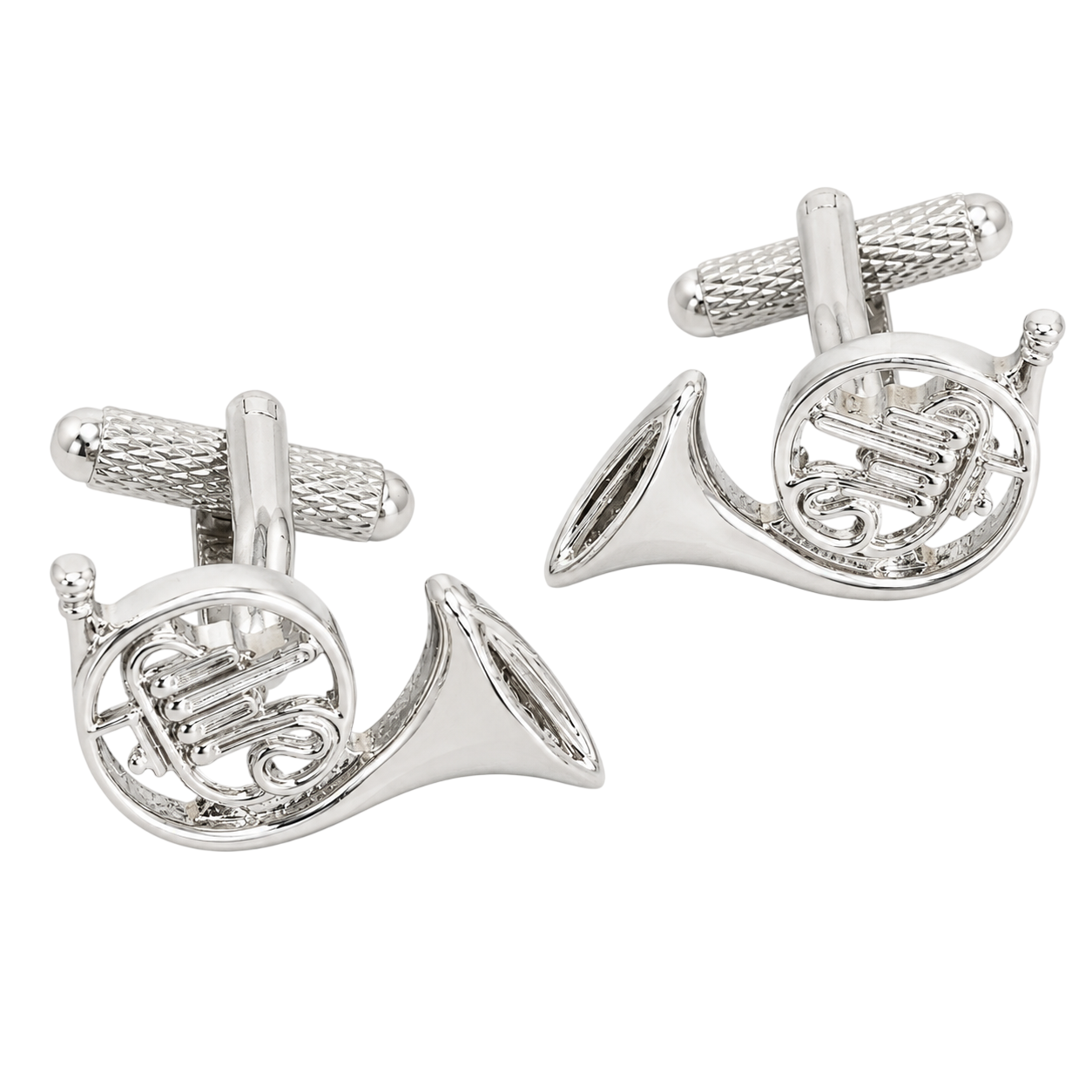 french horn cufflinks