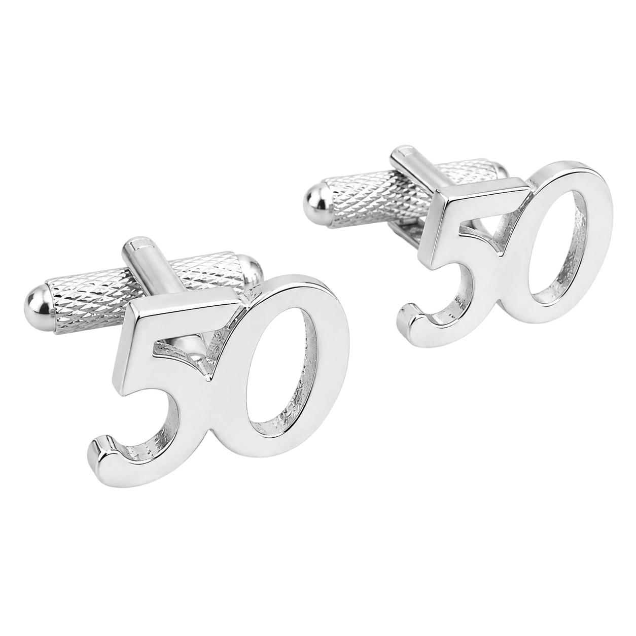 '50' cufflinks