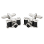 retro camera cufflinks