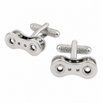 bike chain cufflinks