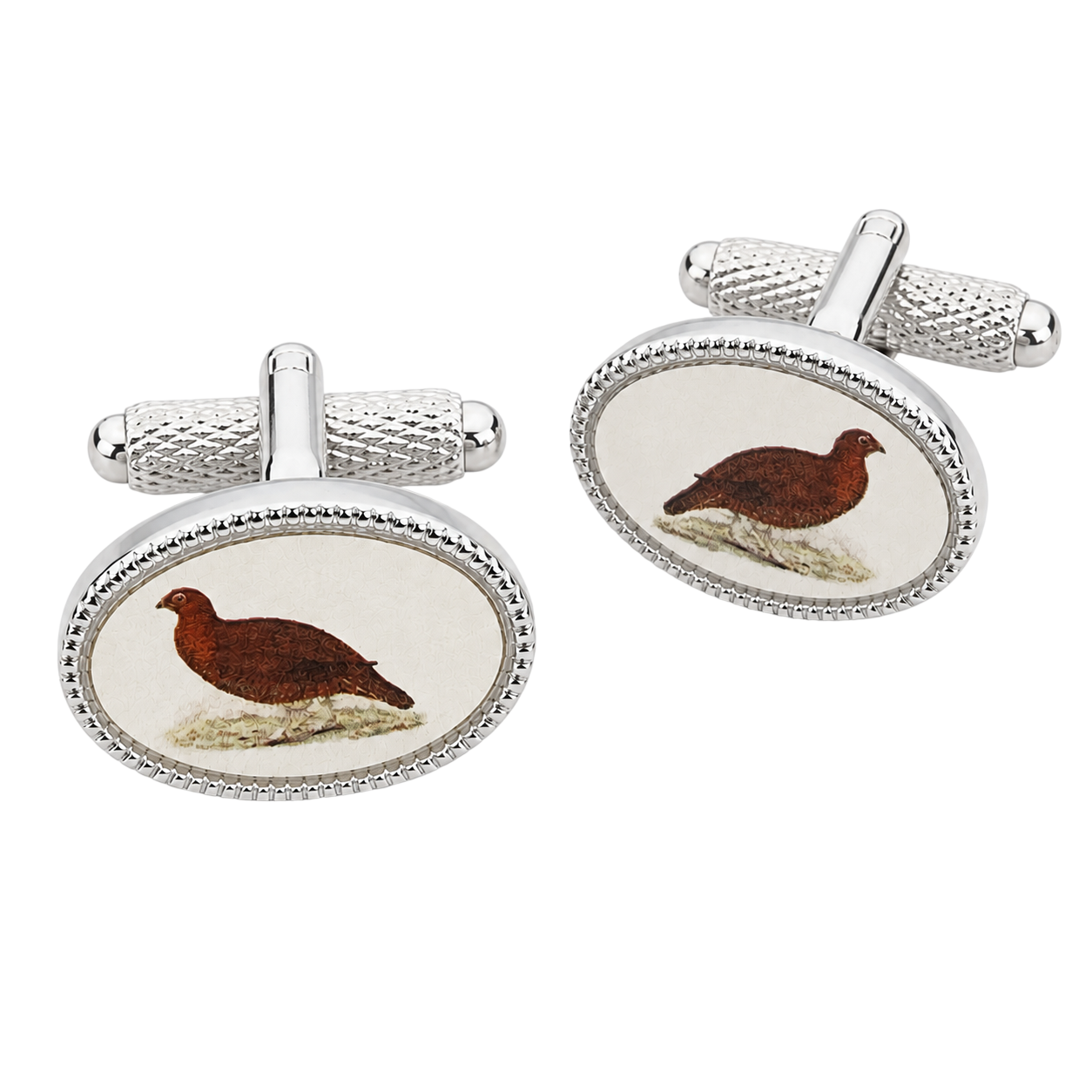 grouse cufflinks