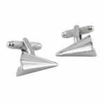 Paper Plane Cufflinks