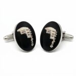 Barrister's Wig Cufflinks