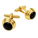 Tuxedo Gold/Black Cufflinks