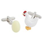 Chicken & Egg Cufflinks