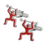 Weight Lifter Cufflinks