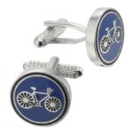 Cycling Blue Cufflinks