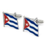Flag of Cuba (Wavy) Cufflinks