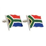 South Africa Flag (Wavy) Cufflinks