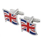 Union Jack Flag (Black Box) Cufflinks