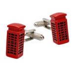 Telephone Box Cufflinks