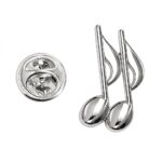 Quaver Musical Note Lapel Pin