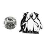Three Penguins Lapel Pin