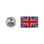 Union Jack Flag Lapel Pin