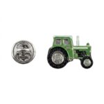 Green Tractor Lapel Pin