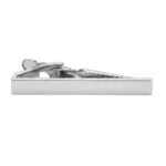Rhodium Slim 48mm Tie Bar