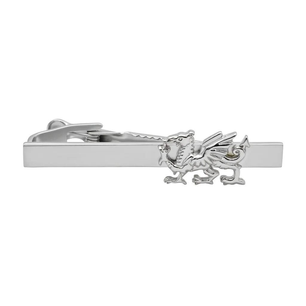 welsh dragon tie bar