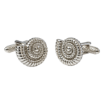 Ammonite Fossil Cufflinks