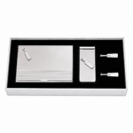 Cricket Business Card Holder + Money Clip + Cufflinks Set
