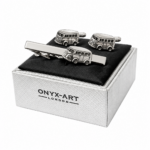 Camper Van Tie Bar & Cufflinks Set