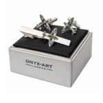 spitfire tie bar and cufflinks set