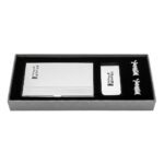 Golf Bag Business Card Holder + Money Clip + Cufflinks Set