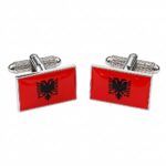 Albania Flag Cufflinks