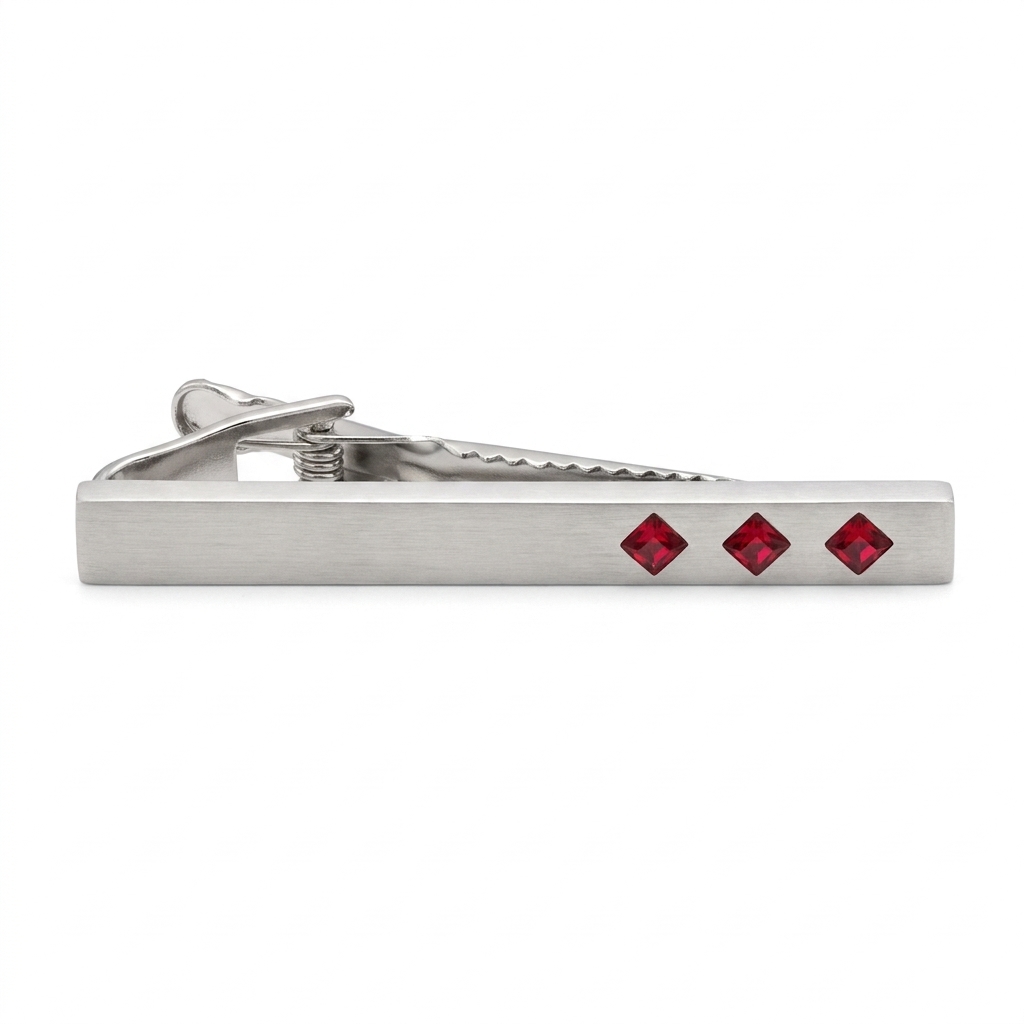 Siam Crystal Tie Bar - Image 1