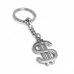 Dollar Sign Keyring