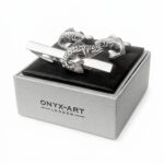 Fish Tie Bar & Cufflinks Set