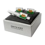 Welsh Flag Tie Bar & Cufflinks Set