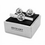 Thistle Tie Bar & Cufflinks Set