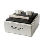 Brushed Effect Tie Bar & Cufflinks Set