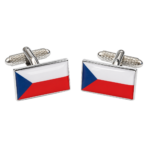 Czech Republic Flag Cufflinks