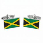 Jamaica Flag Cufflinks