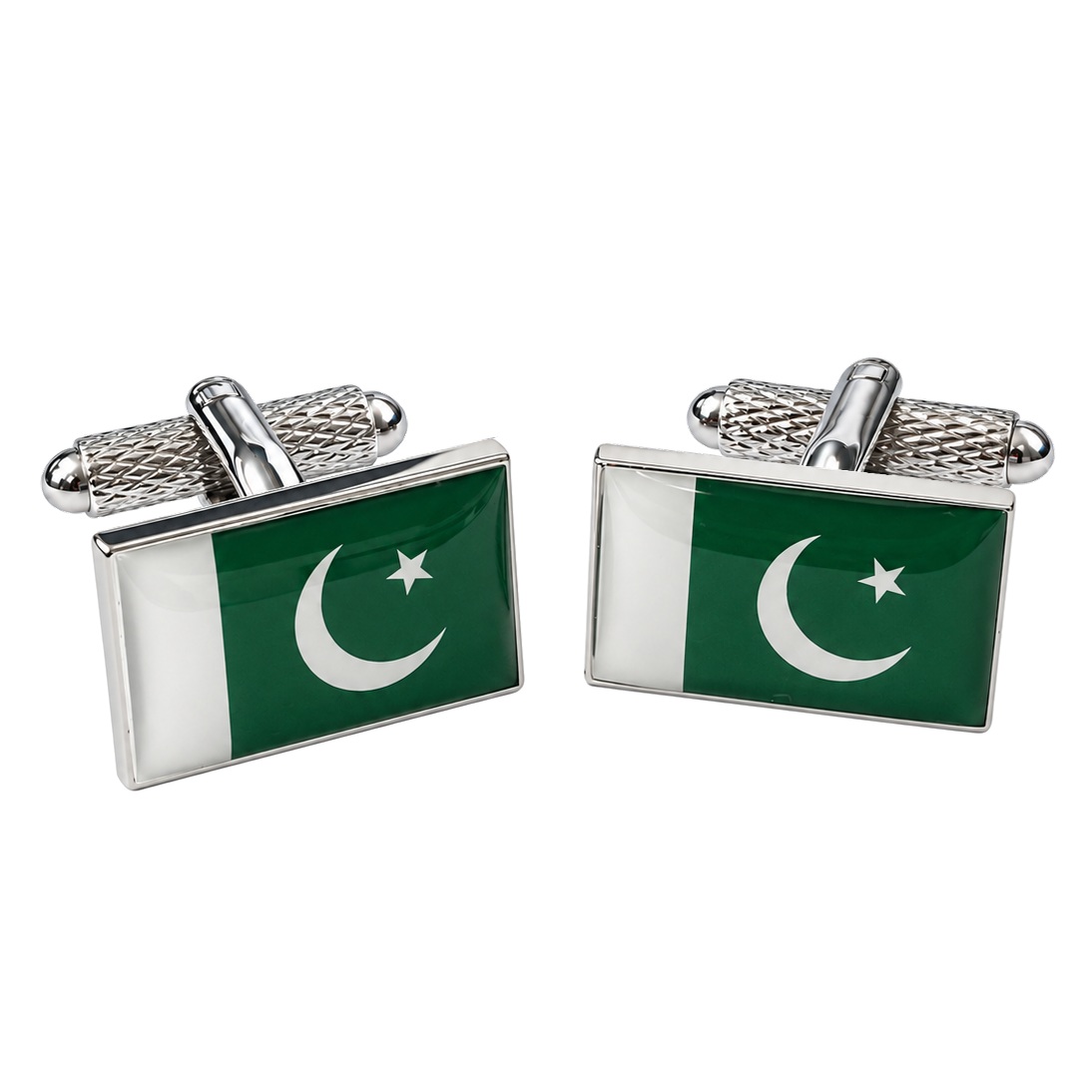 Pakistan Flag Cufflinks - Image 1