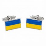 Ukraine Flag Cufflinks