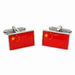 China Flag Cufflinks
