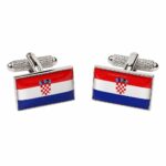 Croatia Flag Cufflinks