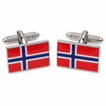 Norway Flag Cufflinks