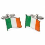 Ireland Flag (Wavy) Cufflinks