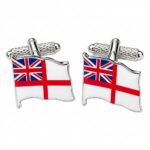 Royal Navy Flag (Wavy) Cufflinks