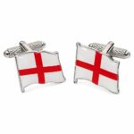 England Flag – St. George's Cross (Wavy) Cufflinks