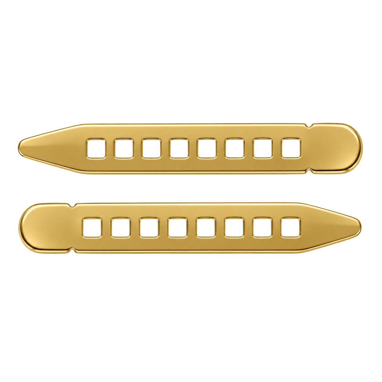 Gilt Collar Stiffeners - Image 1